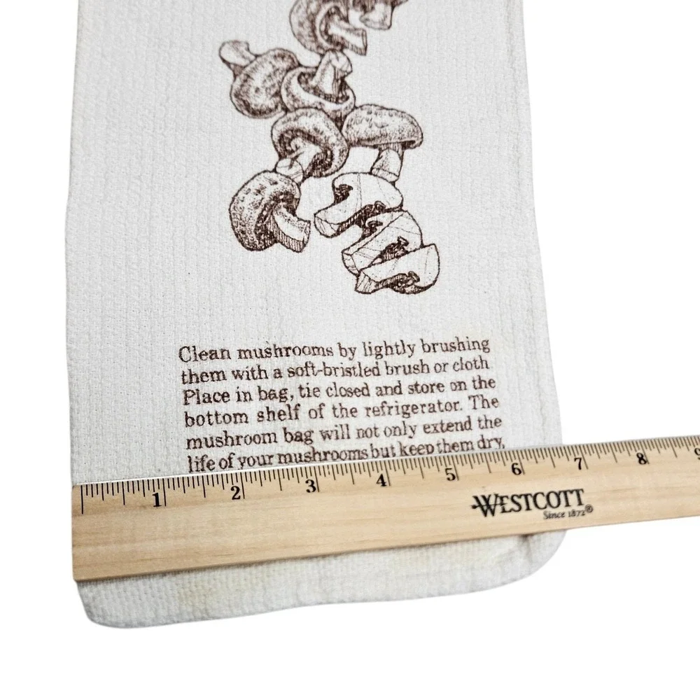 Williams Sonoma Mushroom Bag Linen Drawstring Storage For Fresh‎ Produce